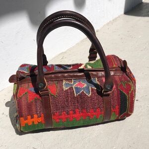 Vintage the elephant walk bag